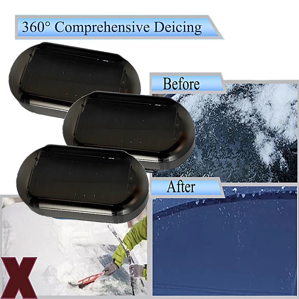 

1/2/3 шт. электромагнитное устройство для удаления снега автомобиля, антифриз, инструмент для удаления снега, солнечное средство для удаления снега на лобовом стекле автомобиля, размораживатель