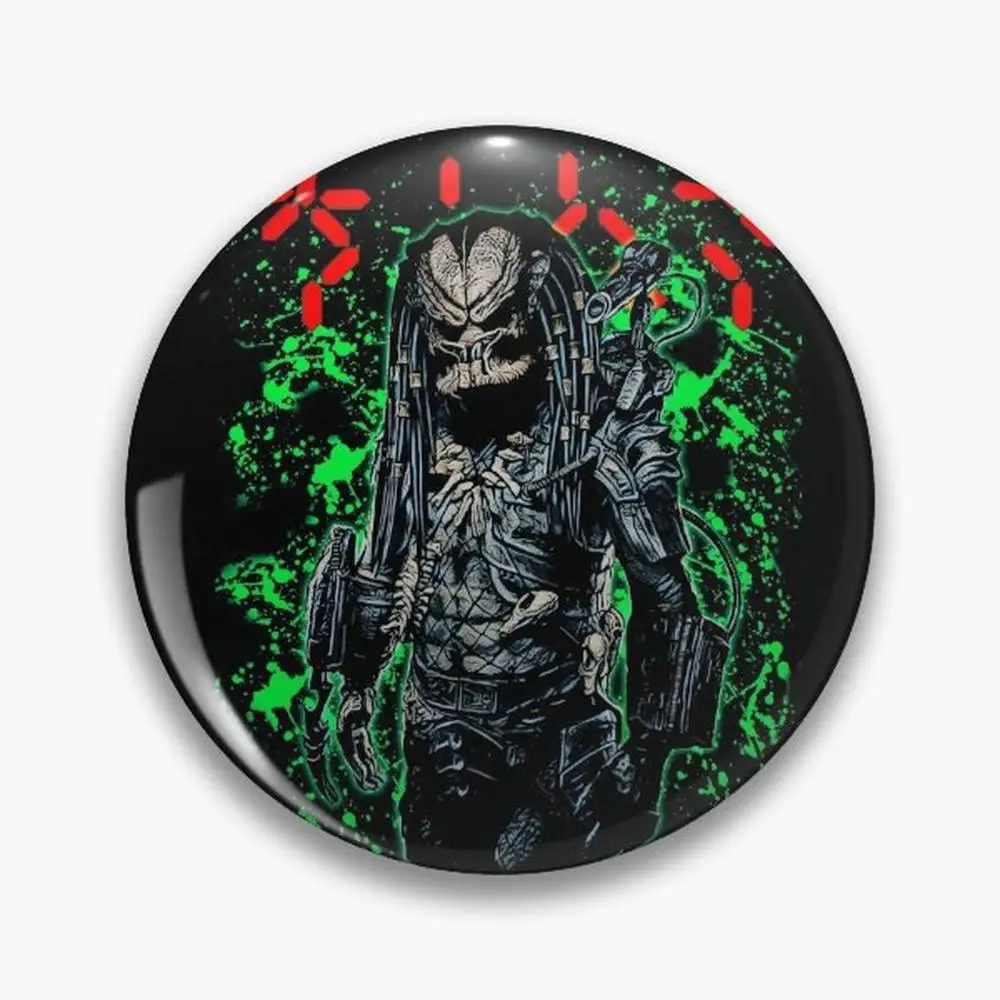Predator Pin Buttons Brooches  Jewelry Accessory Customize Brooch Fashion Lapel Badges