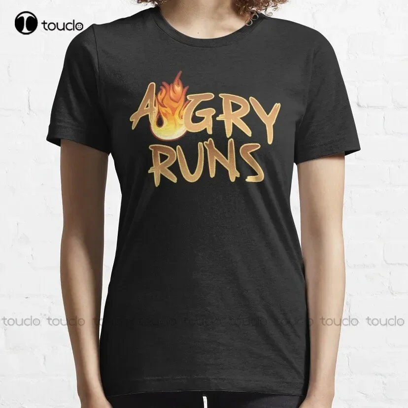 Angry Runs - Angry Runs Good Morning Classic T-Shirt mens short sleeve shirt Custom aldult Teen unisex fashion funny new xs-5xl