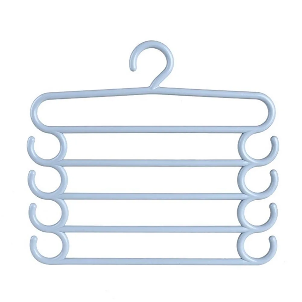 

Вешалка для одежды Вешалка для шкафа 38 см * 34,5 см 5-слойная многослойная дизайнерская вешалка для галстуков Вешалки для брюк Универсальная функция