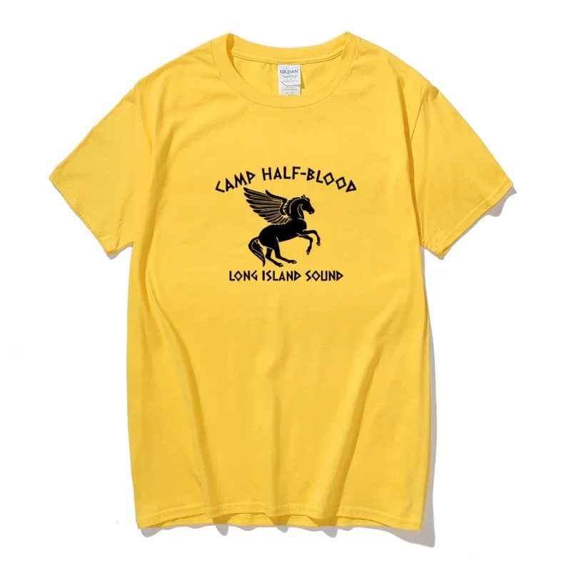 캠프 하프 블러드 여성 티셔츠 빈티지 의류 Y2k 탑 할로윈 위카 티셔츠 롱 아일랜드 사운드 퍼시 잭슨 티셔츠