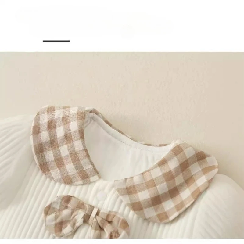 Baby Jumpsuits, Spring and Autumn Long-sleeved Clothes, Climbing Suits, Spring Cotton Warmth, Winter Cotton Cotton Baby Clothes