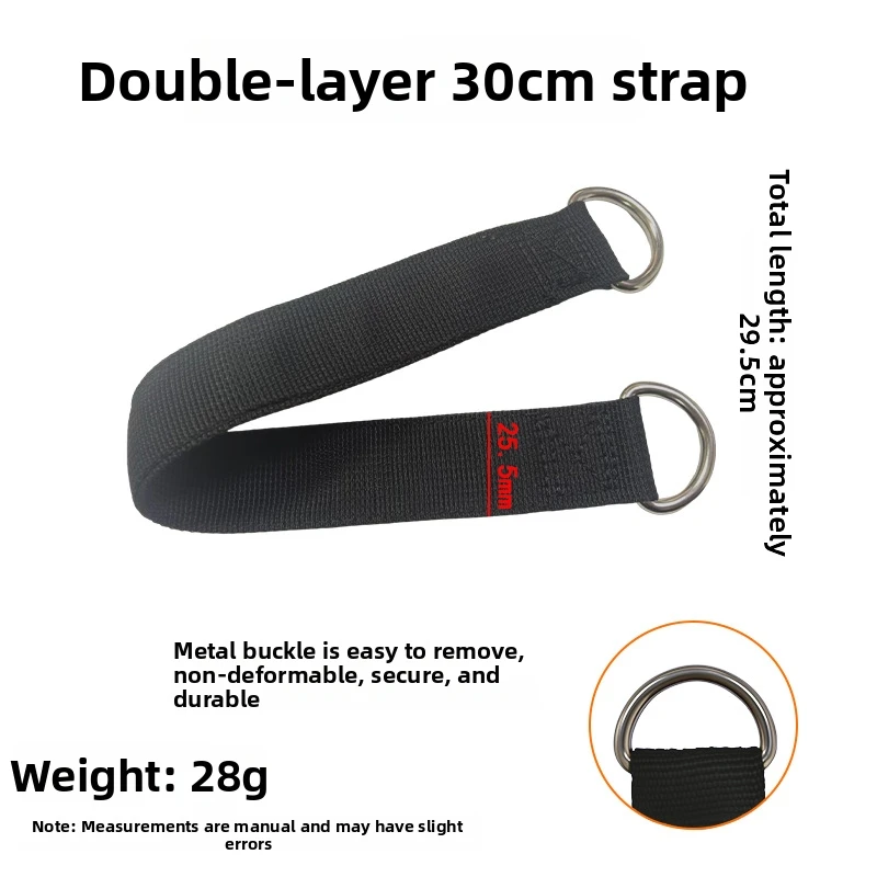 Alloy Hanging Strap with M8 Screw Lock for Punching Bag Swing and Gym Equipment Mounting in Residential Spaces