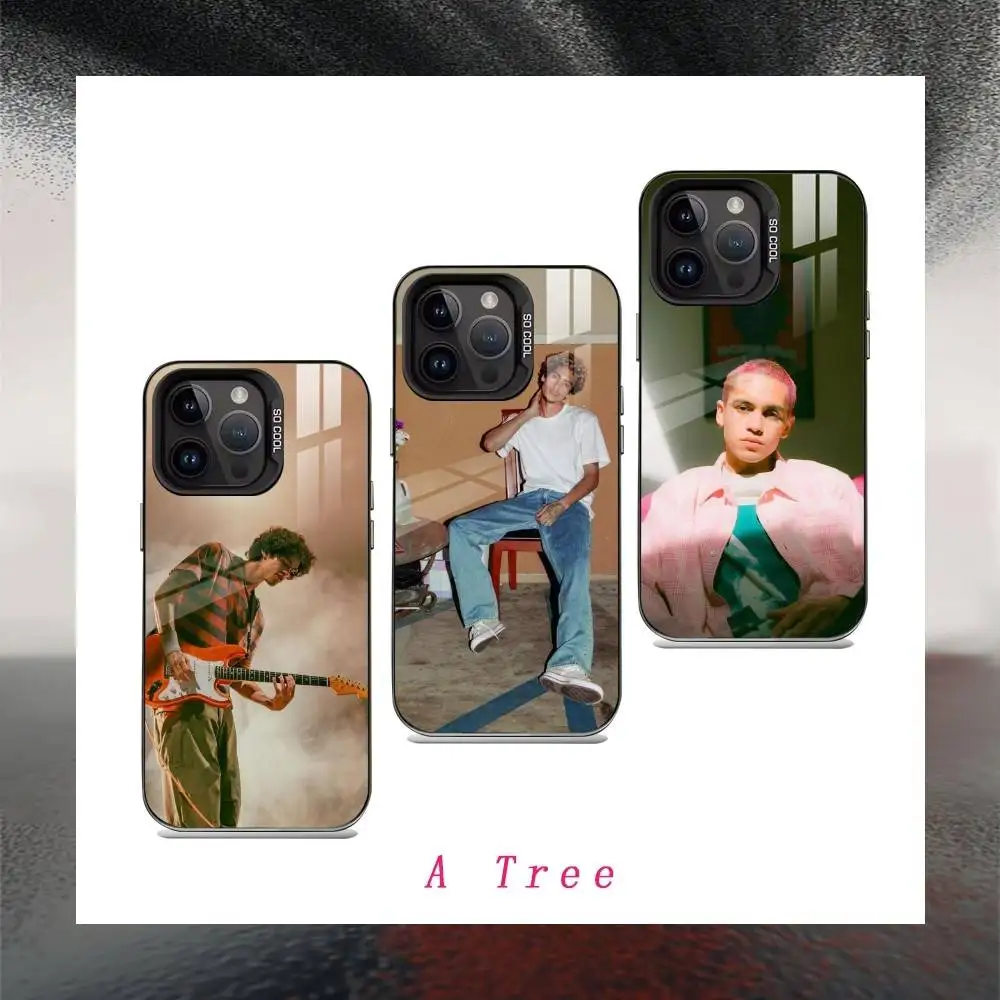 

D-Dominic F-Fike Phone Case For iPhone17, 16,15,14,13,12 Pro Max Black Candy Matte Shockproof Cover