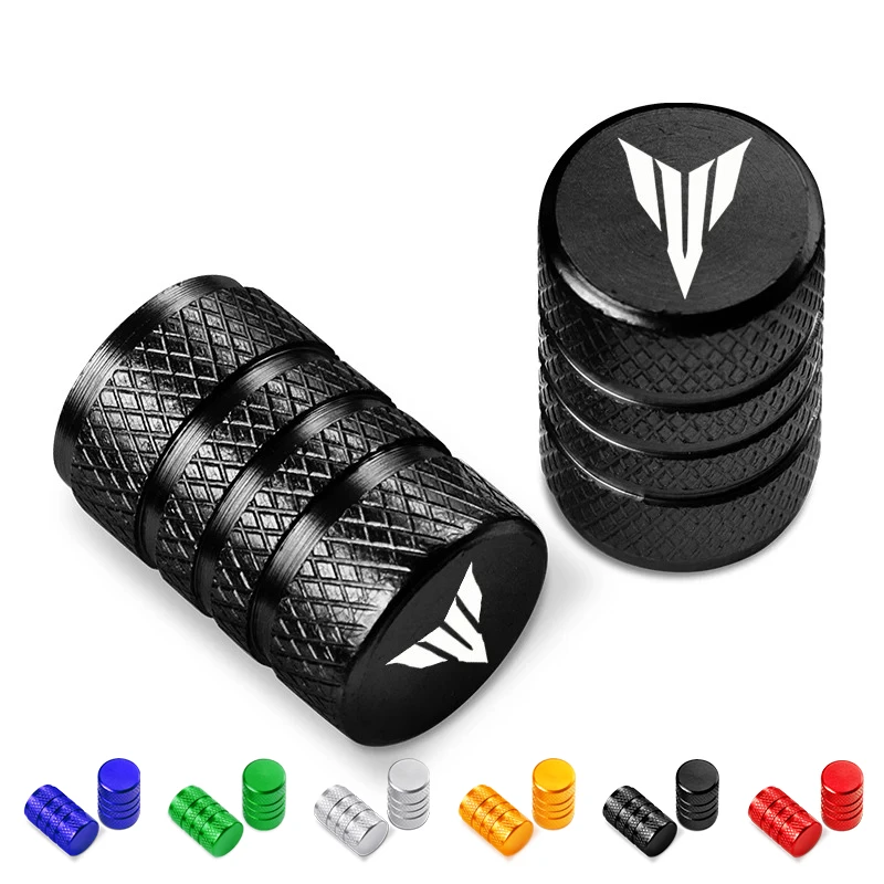 2 Pcs Tire valve caps For YAMAHA MT09 MT07 MT10 MT03 TRACER 900 700 GT FZ09 XSR700 XSR900 MT 09 07 03 10 MT-09 MT-07 MT-10