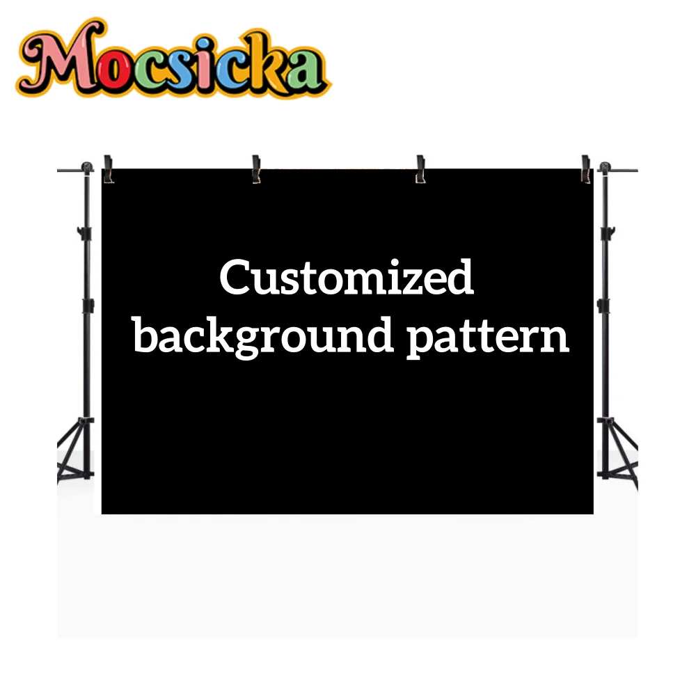 Персонализация фонового узора Mochicka для свадебной сцены, праздничных мероприятий с днем рождения