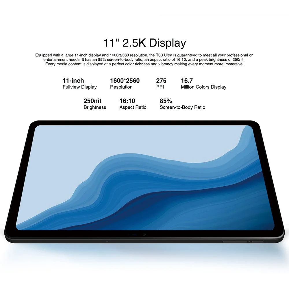 Imagem -05 - Ultra Pad Quad Speakers Tablet 11 2.5k Display Helio G99 Octa Core 7.6 mm 12gb Mais 256gb Android 13 Doogee-t30