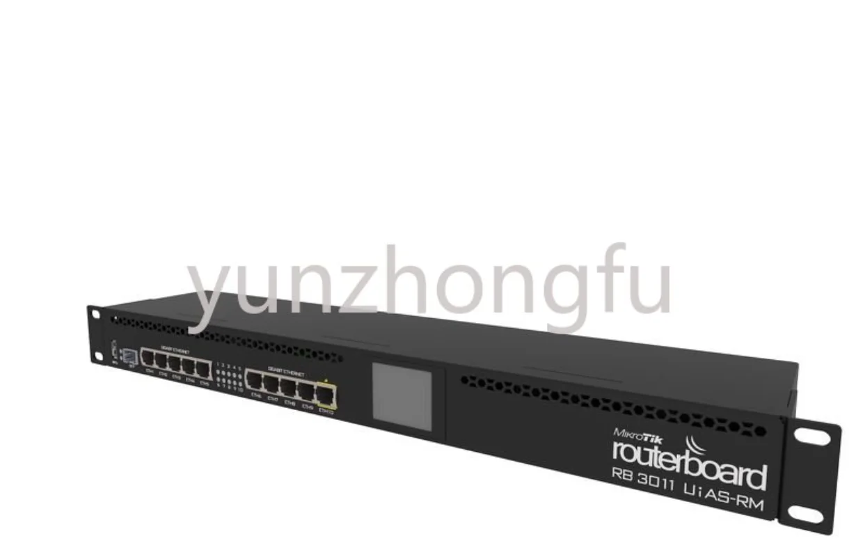 【 Spot 】 Mikrotik RB3011UiAS-RM 10 Port Gigabit Wired Router L5 Authorization