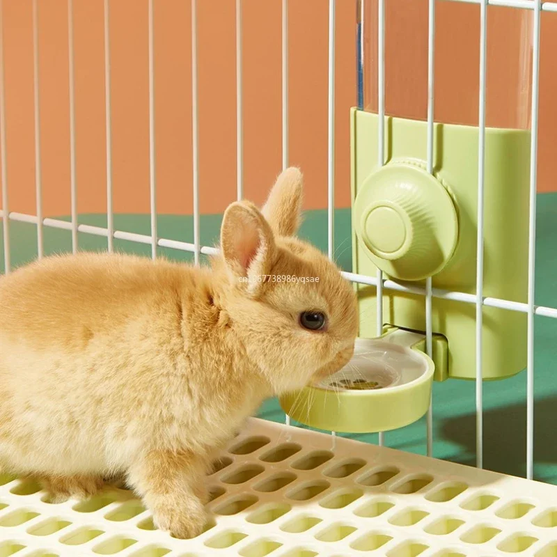 Bouteille d'eau lapin distributeur d'eau suspendu Cage d'alimentation caisse lapin chien chat Chinchilla furet cochon d'inde écureuil hérisson