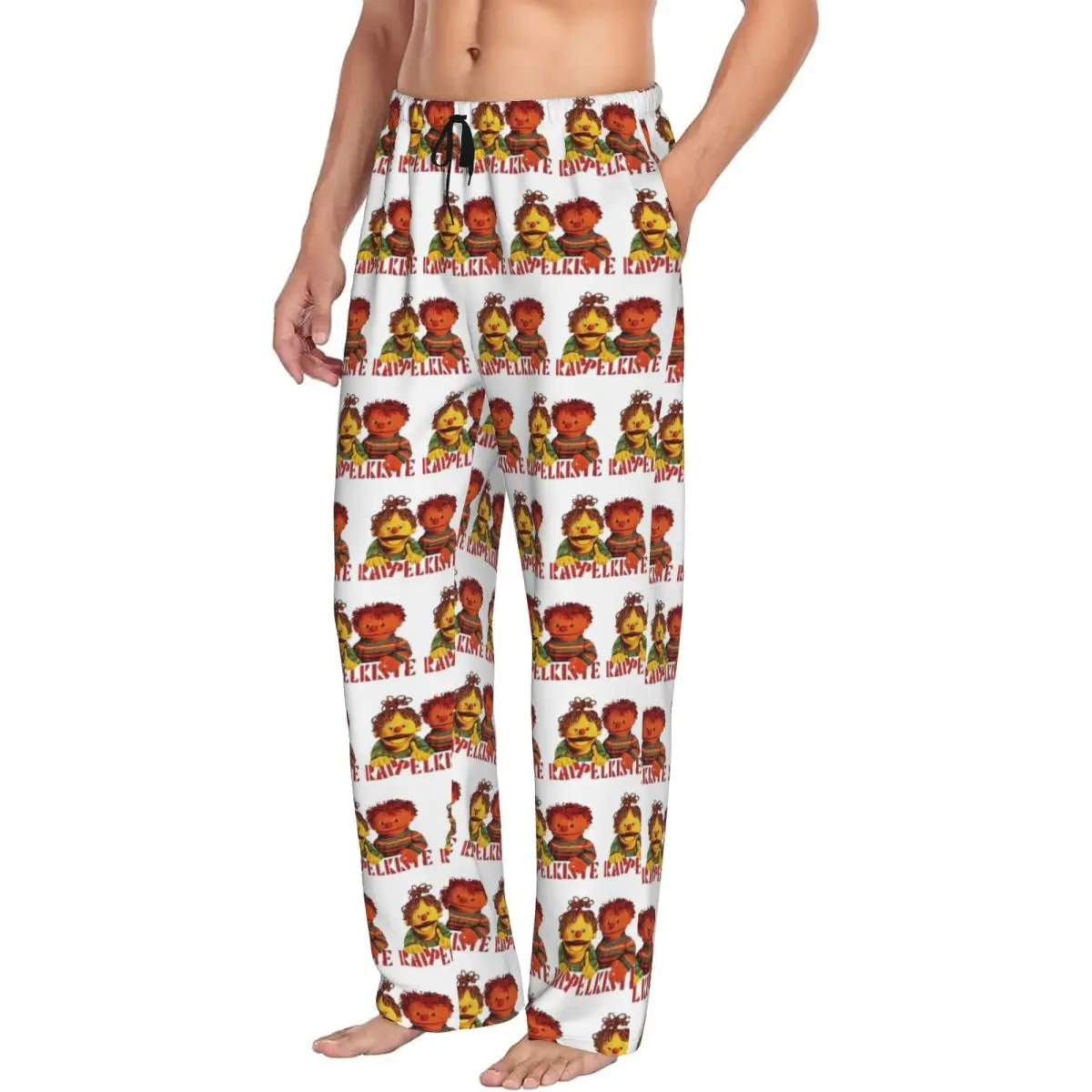 

Мужские пижамные брюки Custom Ratz Und Rube Rappelkiste с карманами для дома и сна