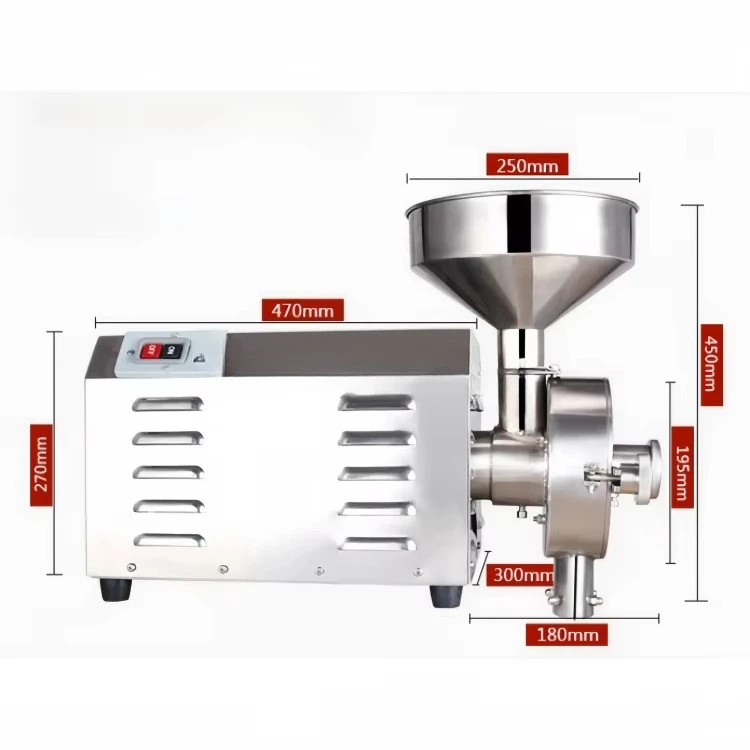 أفضل سعر آلة طحن الحبوب الذرة بذور فول الصويا الفول عشب التوابل مسحوق ماكينة الطحن مطحنة دقيق مطحنة الحبوب التجارية #3