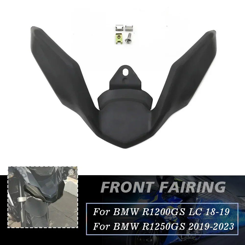 

R 1250GS Front Beak Fairing Extension Wheel Extender Cover For BMW R 1200GS R1200GS LC 2018-2019 R1250GS R 1250 GS 2019-2023