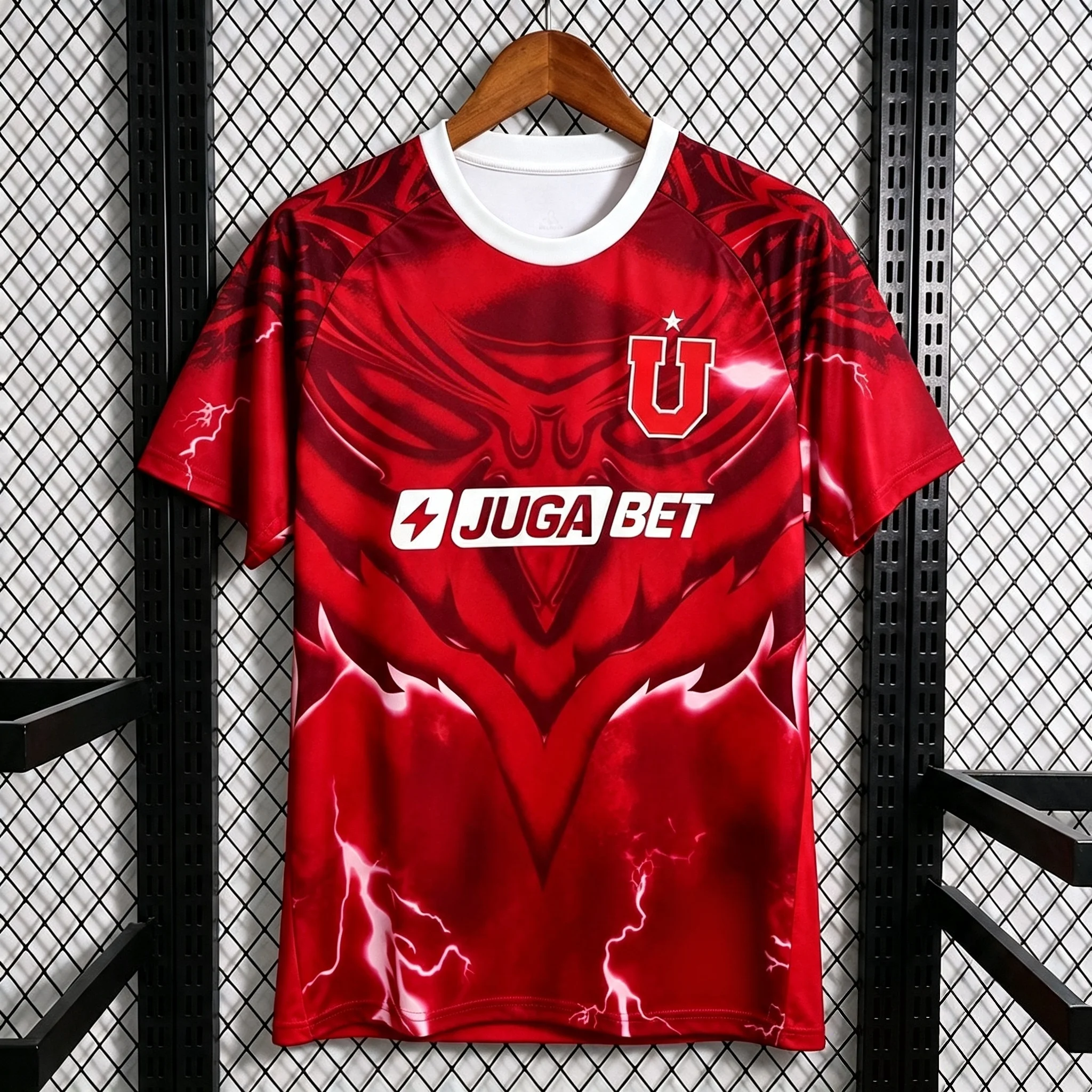 2627New Chilean University Fan Commemorative Football Shirt 3D Printed Quick Drying Sports Casual Men's Top T-shirt Short Sleeve