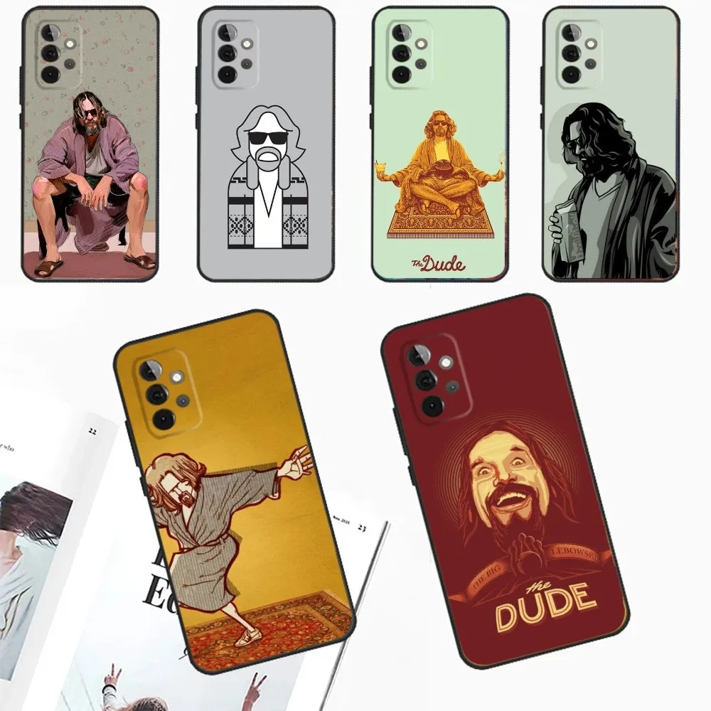 Movie The Big L-Lebowski Phone Case For Samsung Galaxy A13,A21s,A22,A31,A32,A52,A53,A71,A80,A91 Soft Black Phone Cover