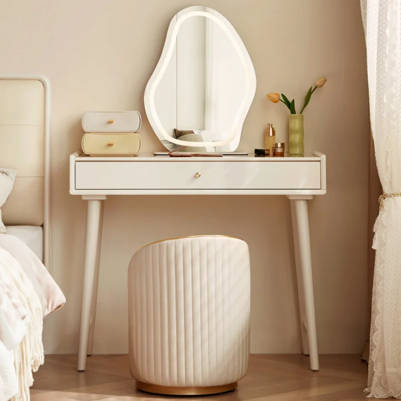 

Makeup Luxury Dressing Table Nordic Items Drawer Mirrors Dresser Room Desk Women Coiffeuse De Chambre Maquillage Room Furniture