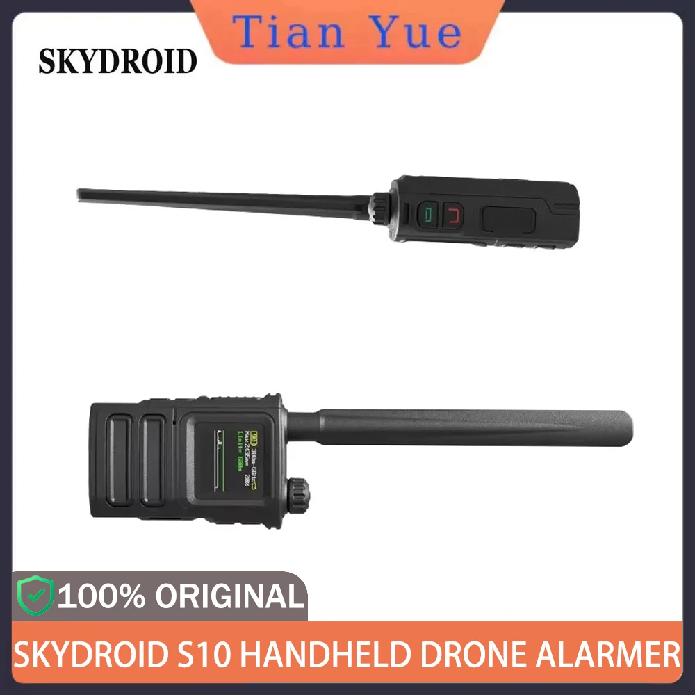 

Ручной дрон-сигнализатор Skydroid S10, 1,5-дюймовый дисплей, простота в эксплуатации, 300 м - 6 ГГц, 1 км, обнаружение БПЛА для начинающих