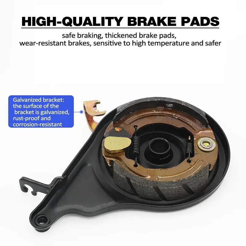 مجموعة محور طبل الأحذية، أجزاء سكوتر بديلة محمولة من الألومنيوم، أداء سميك متكامل مقاوم للصدأ