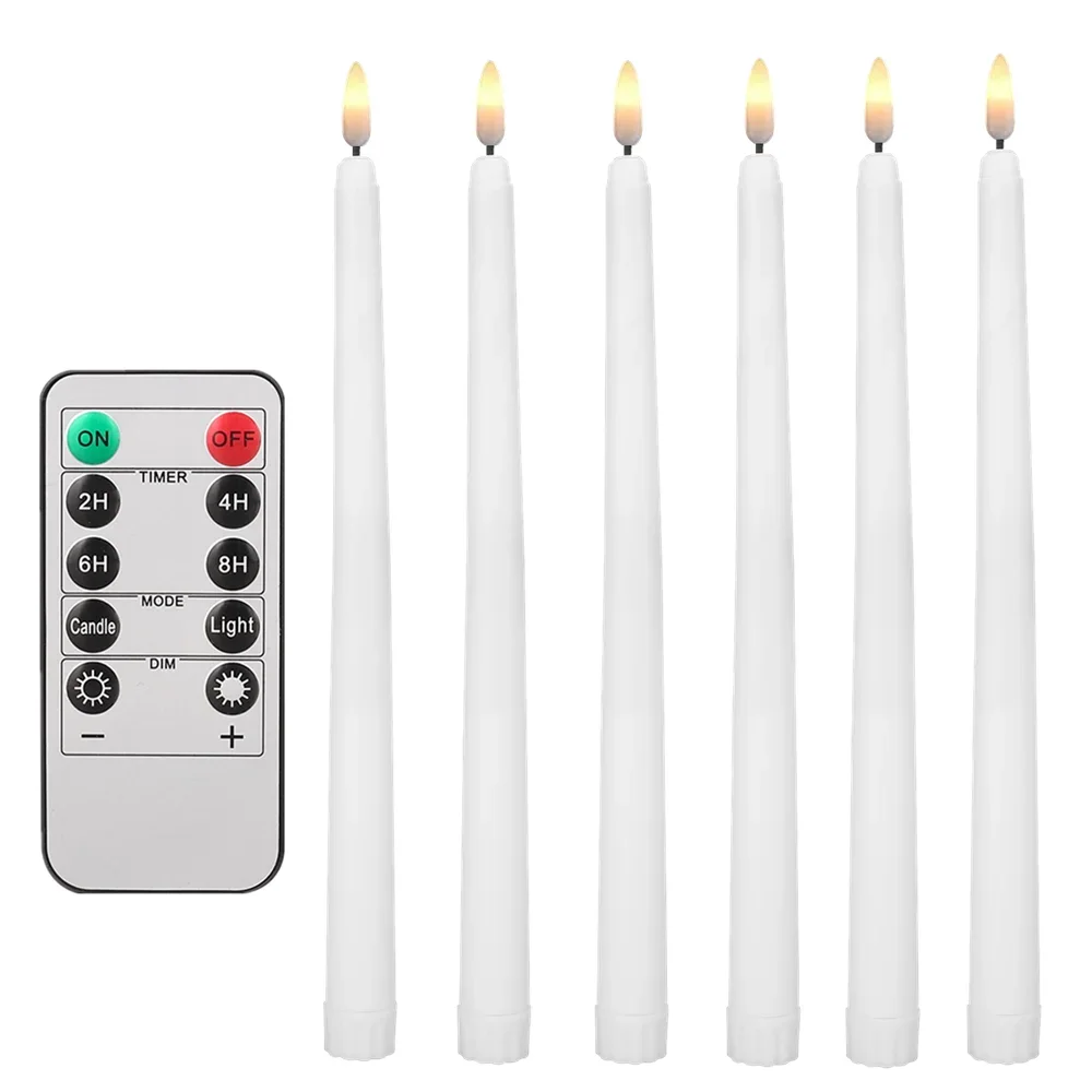 Packung mit 12/24 Stück flammenlosen, flackernden LED-Kerzen mit Fernbedienung, batteriebetriebene Teelichter, Heim-/Hochzeitsdekoration, Kerzenständer