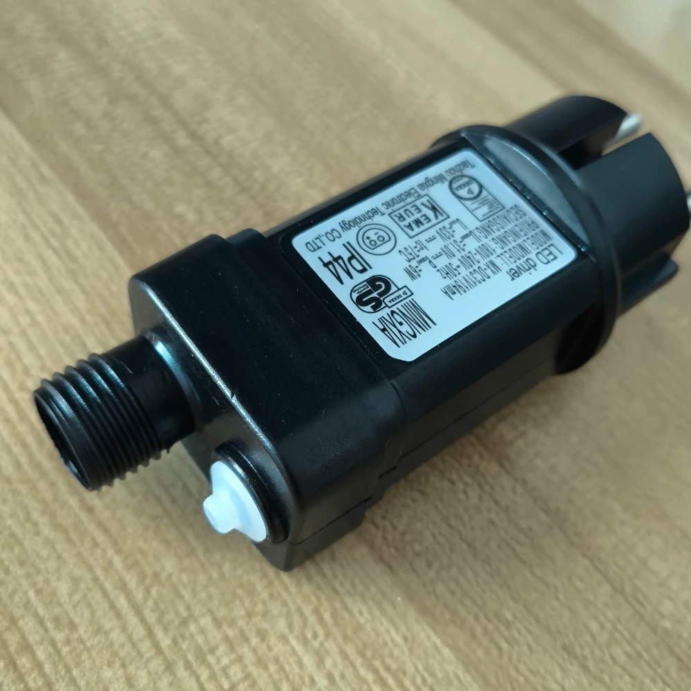 31V 6W LED Transformer Replacement Power Supply for Christmas String Light LED Controller IP44 Waterproof Low Voltage EU Plug