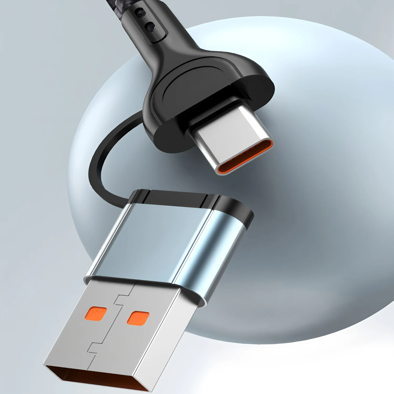 3 في 1 كابل USB نوع C وصلة كابل لسامسونج Xiaomi هواوي USB C كابل آيفون 16 15 14 13 برو شاحن الهاتف كابل بيانات USB #3