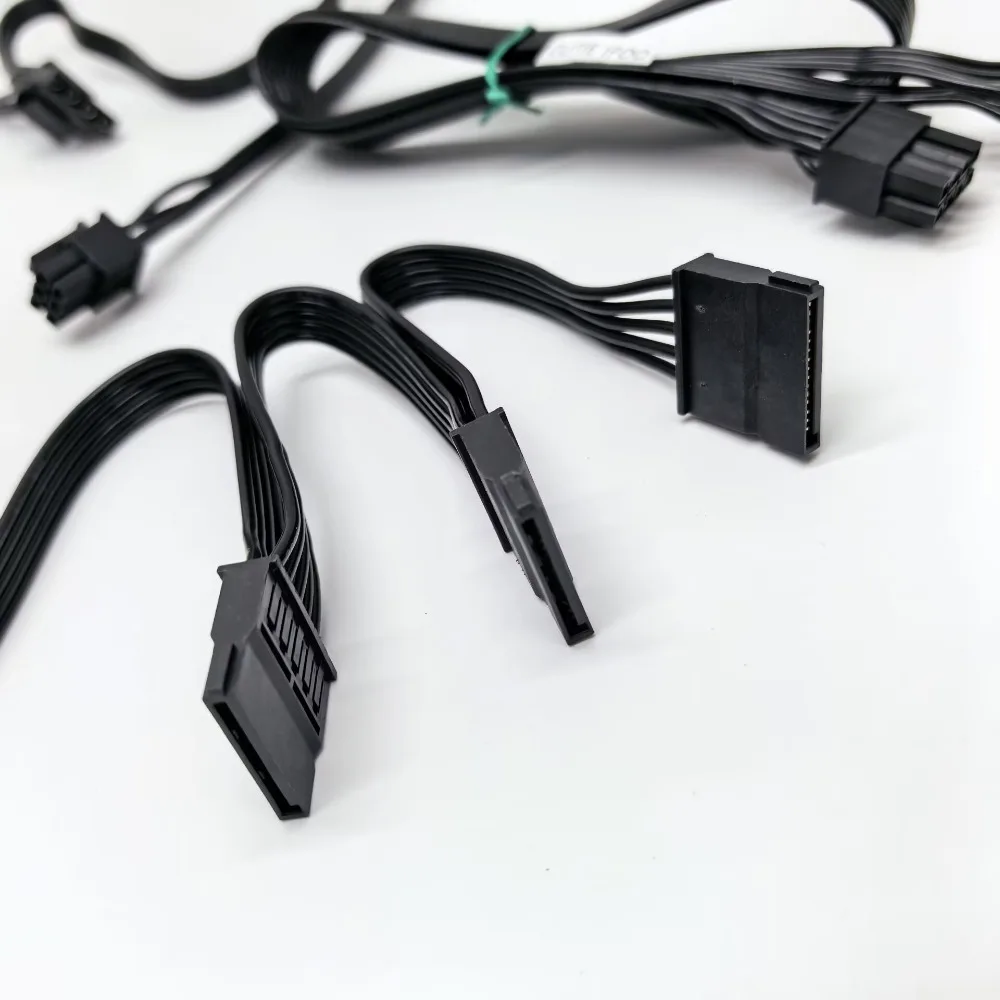 8/5Pin إلى GPU8(6 + 2)pin CPU8pin(4 + 4pin) كابل طاقة SATA IDE Molex لوحدة CoolerMaster MWE V2 650 وات 750 وات 850 1050 1250