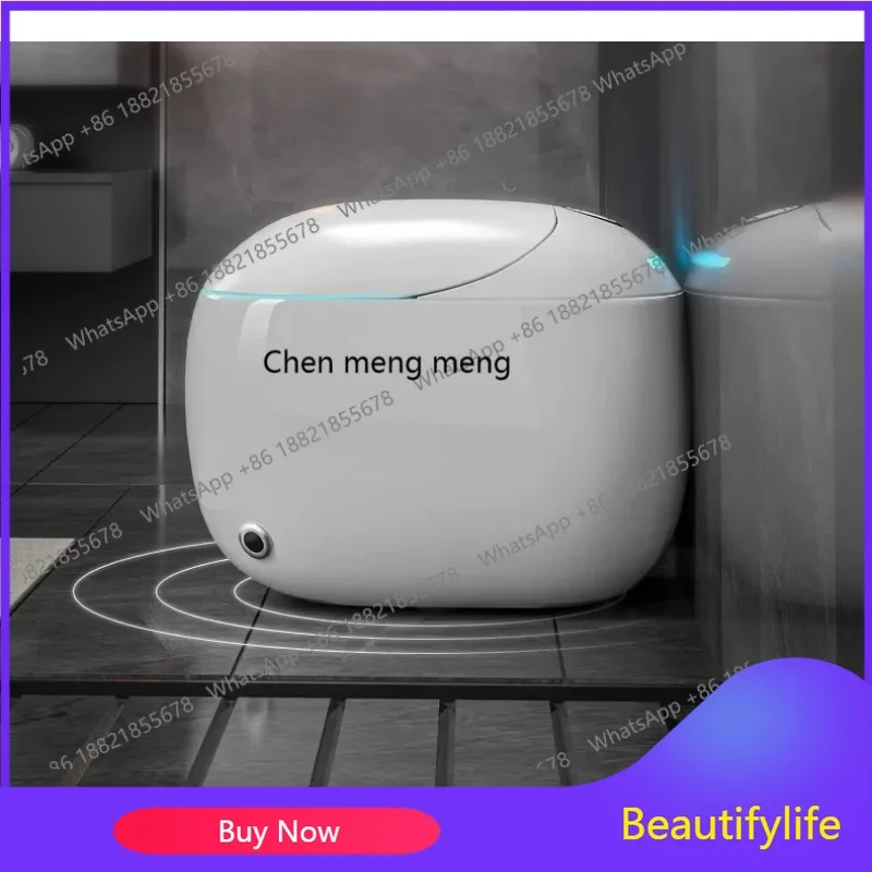 A Smart toilet for home use, fully automatic without water pressure limit, integrated toilet instant customized color