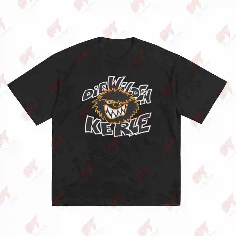 Die Wilden Kerle The Wild Guys German Boar Mascot Short Sleeve Tee 100% Cotton T-Shirt
