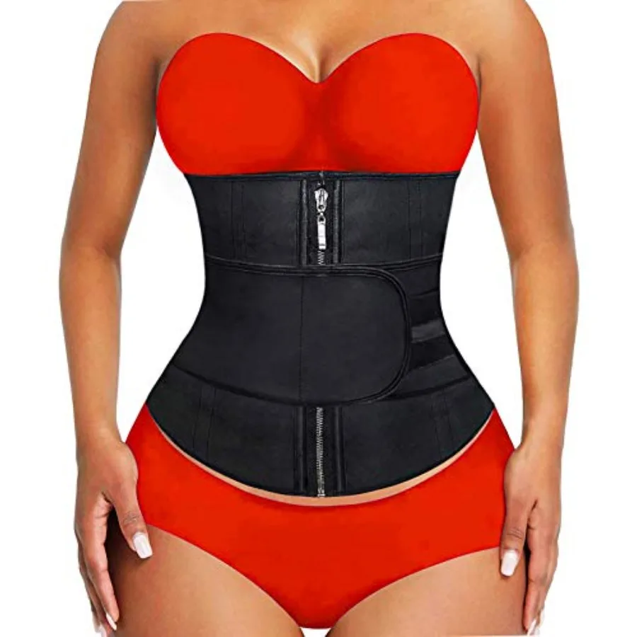 

Waist Trainer for Women Latex Underbust Training Belt Tummy Control Waist Cincher Sport Girdle
