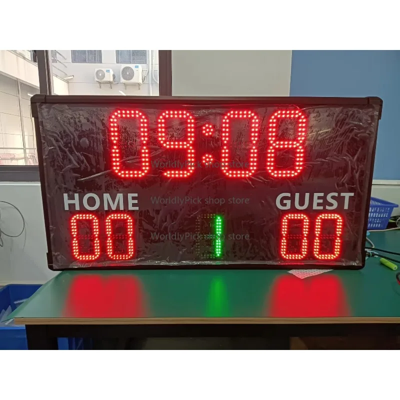 Custom Large 1 Meter Digital Football Scoreboard LED Display Electronic Soccer Score Board for Playing Training Scoring