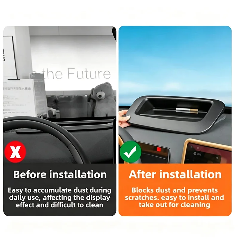 For Galaxy Starship 7 EM-i EX5 EM-i 2025 2026 Car HUD Head Up Display Frame Protective Cover Accessories