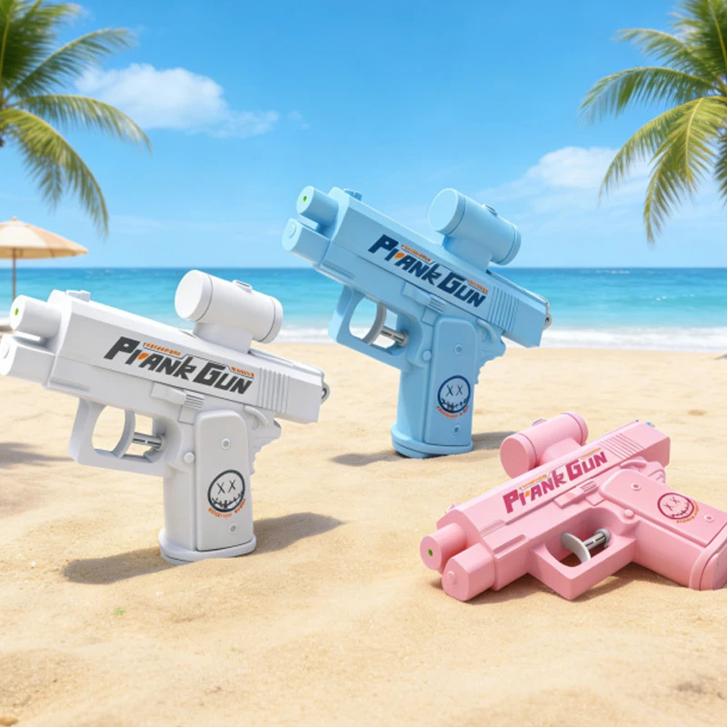 Hot Creative Prank Double Sided Reverse Water Spray Gun Summer