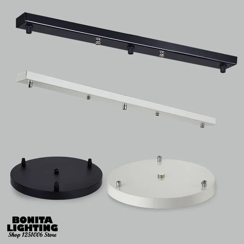 suporte de teto para pendurar lampadas bandeja redonda com base para teto acessorios de pendurar para lampada pendente 01