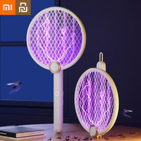 Xiaomi Youpin 3000V Electric Mosquito Racket Mosquito Killer Lamp USB Rechargeable Foldable Mosquito Repellent Lamp Trap Swatter