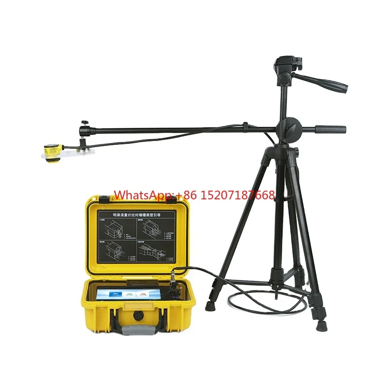 

Youyunpu Portable Open Channel Flowmeter Open Channel Ultrasonic Portable Flow Meter Liquid Flow Fast Detector