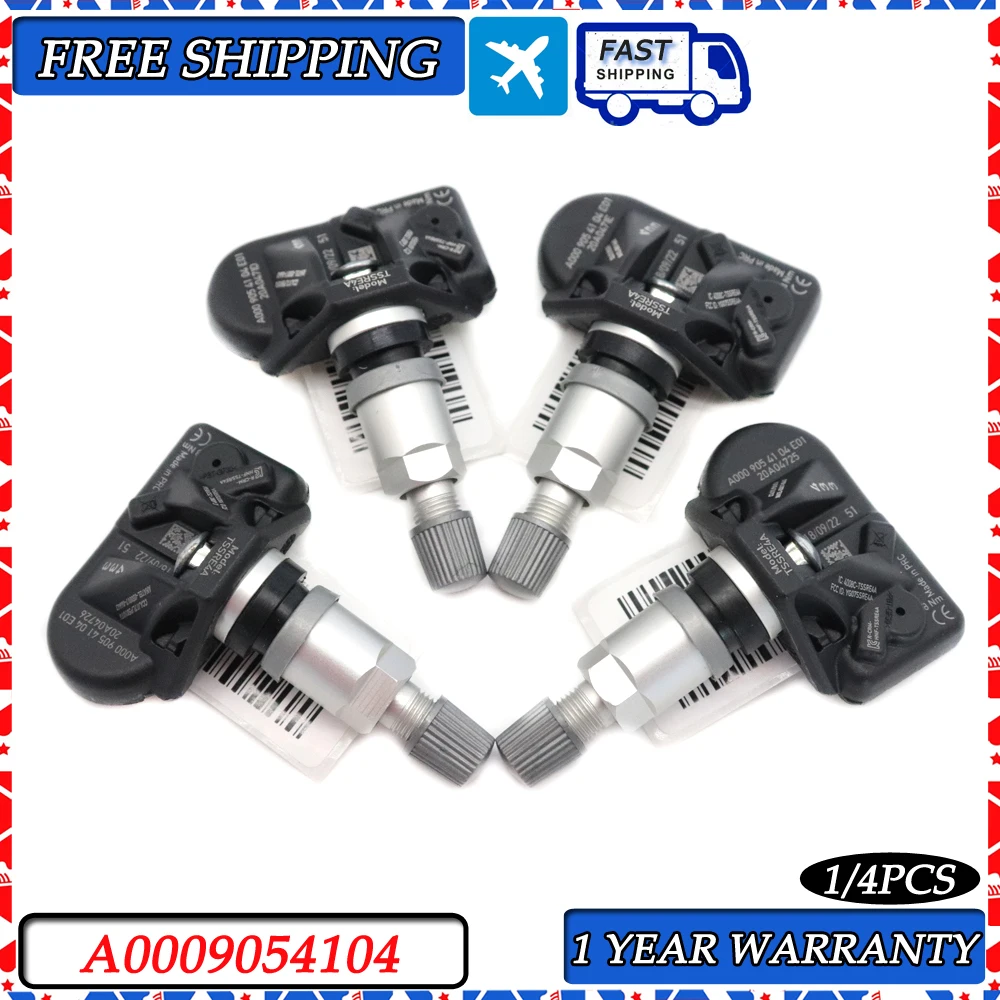 

XUAN TPMS Tire Pressure Sensor A0009054104 For Mercedes-Benz A35 AMG A220 GLB250 A-Class W177 GLE-class W167 Sprinter 433Mhz