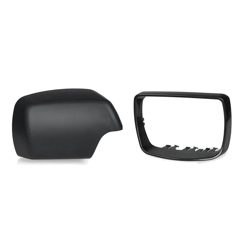 For -BMW E53 X5 2000 2001 2002 2003 2004 2005 2006 Right Side Rear View Mirror Cover Cap 51168256322 + 51168254904