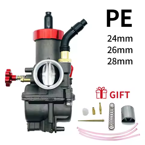 Flange PE 24/26/28mm CARBURETOR FOR Kawasaki Suzuki HONDA NSR150 CRF50 XR50 Pit Dirt Bike ATV Motorcycle Keihin YX 50 125 150CC