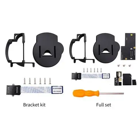 Lite GC Loader and SD2SP2 Adapter TF Card Reader Mount Kit for NGC GameCube Console 3D Printer