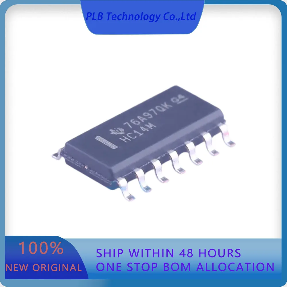 CD74HC14M96 CD74HC14M96  Schmitt Trigger 6 23ns@6V50pF 2uA 2V~6V SOIC-14 Inverters Original Stock