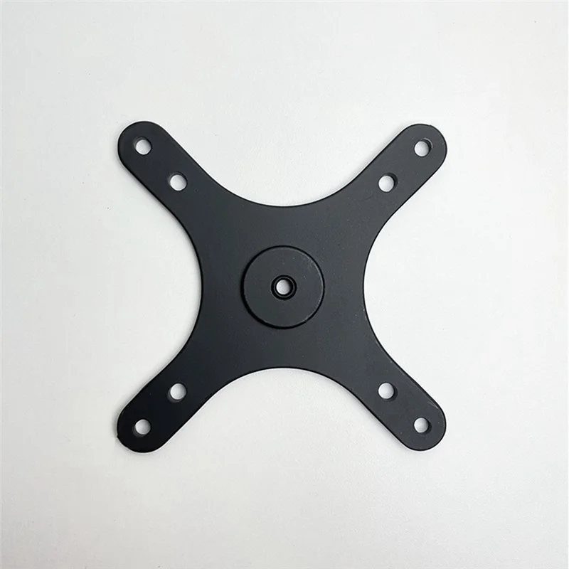 AED7-Portable Monitor Mounting Bracket Plate VESA 1/4 Inch Screw Hole To 100X100mm And 75X75mm Support Wall Mount Holder