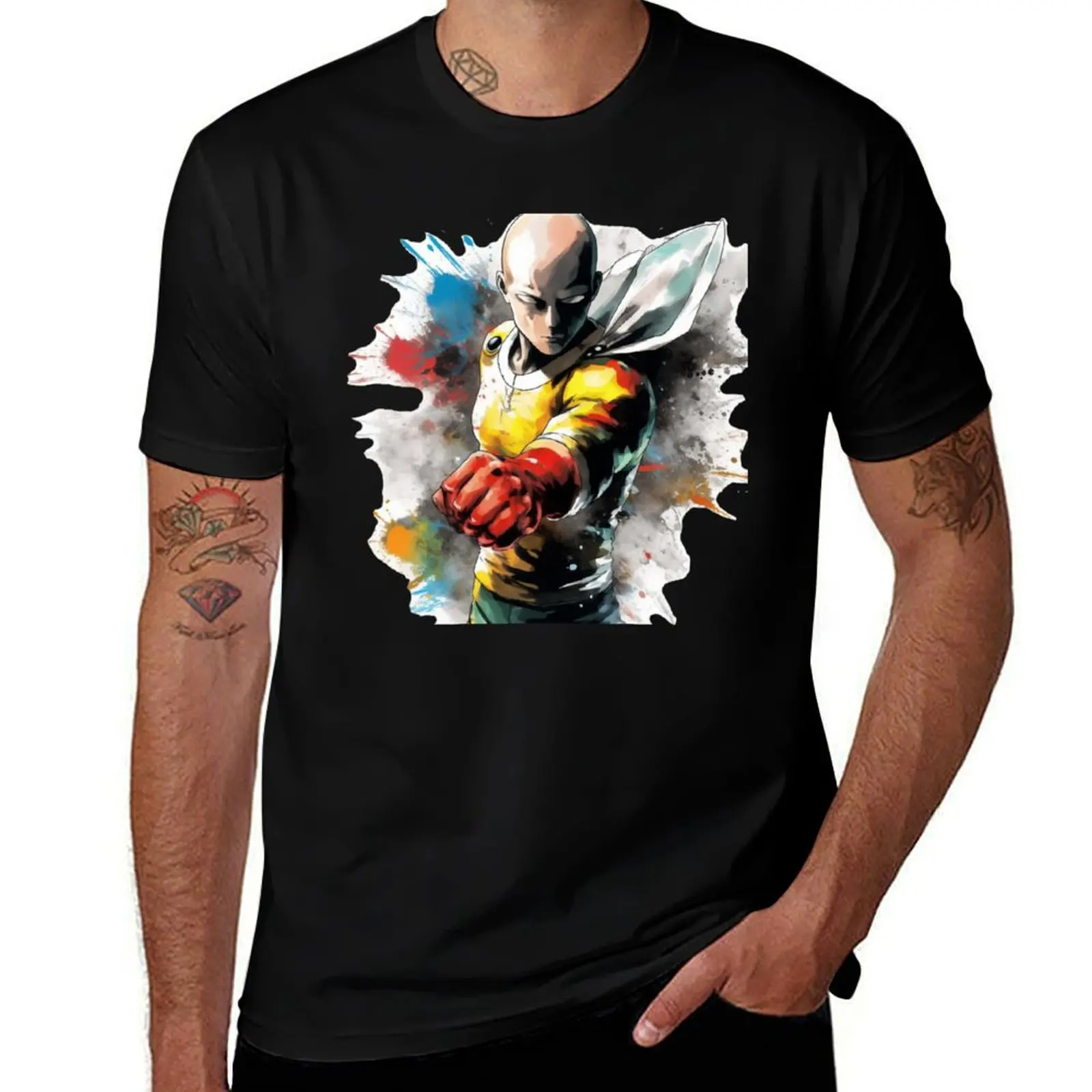 

Spectrum of Power: OPM in RGB T-Shirt topping animal prinfor boys luxury clothing labubu mens graphic t-shirts funny