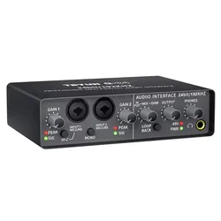 TEYUN Q-24 Q-22 Q-12 Professional Sound Card Audio Mixer Channel Monitoring Electric Guitar Live Recording For Studio Singing