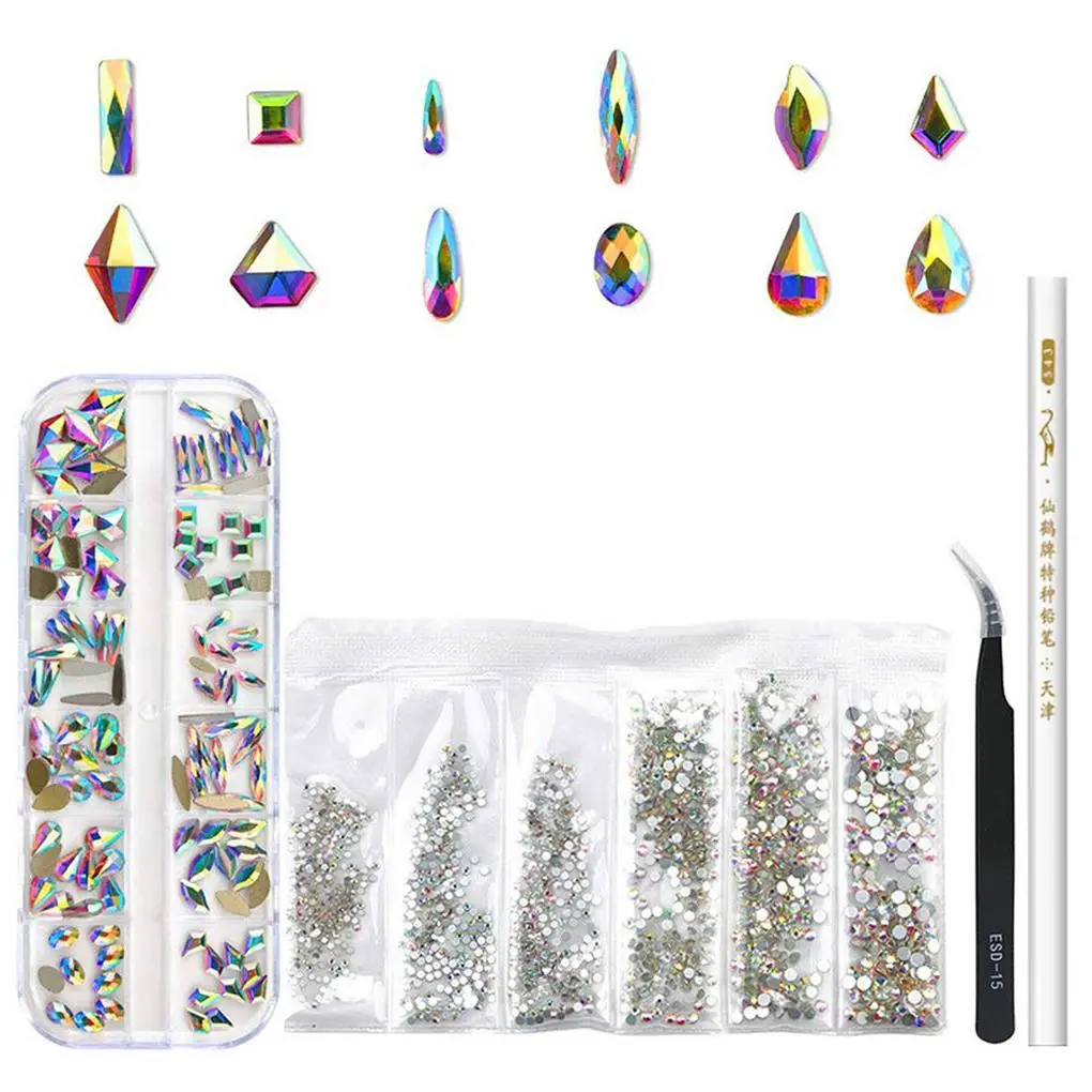 Nail Art Decorations Set Nails Accessories Manicure Decor Fashion Accessory