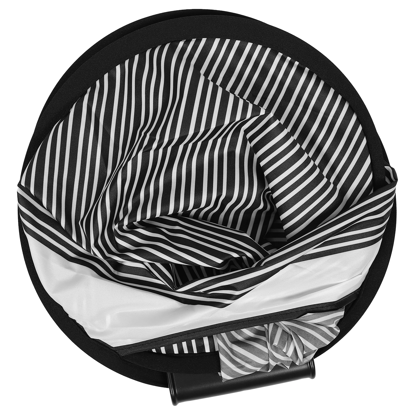 

Striped Reflector Board 80cm Portable Triangular Balance Photography Tool Foldable Lined Panel