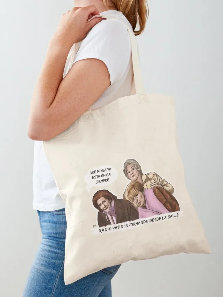 Illustration tv series here there is no one who lives among the three super babes, how cute this girl is always Tote Bag