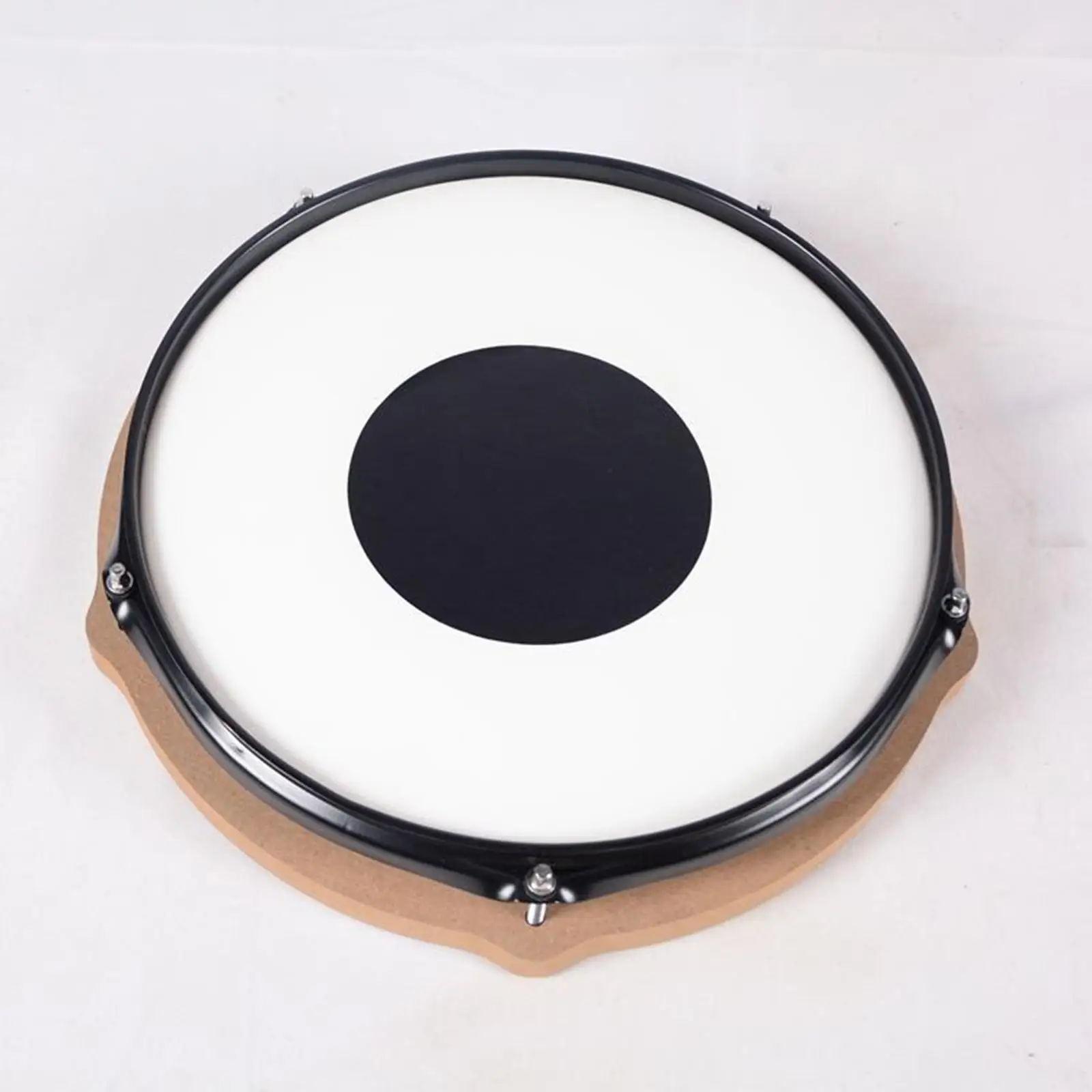 Drum Practice Pad Adjustable Height Percussion Pad with Snare Drum Stand Heavy Duty for Training and Concerts