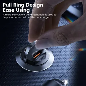 Toocki-Mini-Auto-Ladegerät PD, 45W, USB C, schnelles Laden, Telefonladegerät, iPhone 14, 13 Pro, Xiaomi, Samsung, Huawei Adapter 6 Hauptverkaufsfernsehen Samsung 70 Zoll - №1