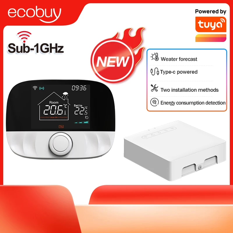 

Tuya Smart Home Wifi Boiler Thermostat Heating Wireless Smart Life Termostat Digital Temperature Controller Alexa Google Home