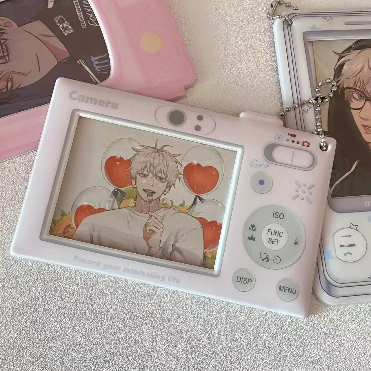 Tempat Kartu Foto Kpop 3 inci, Pelindung Kartu Foto Album Idol, Pelindung Kartu ID untuk Pelajar