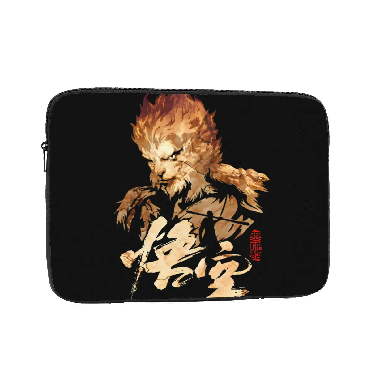 Black Myth Wukong 12 13 15 17 Inch Laptop Bag Sleeve Notebook Sleeve Cover Bag 3A Video Game Shockproof Case Bag